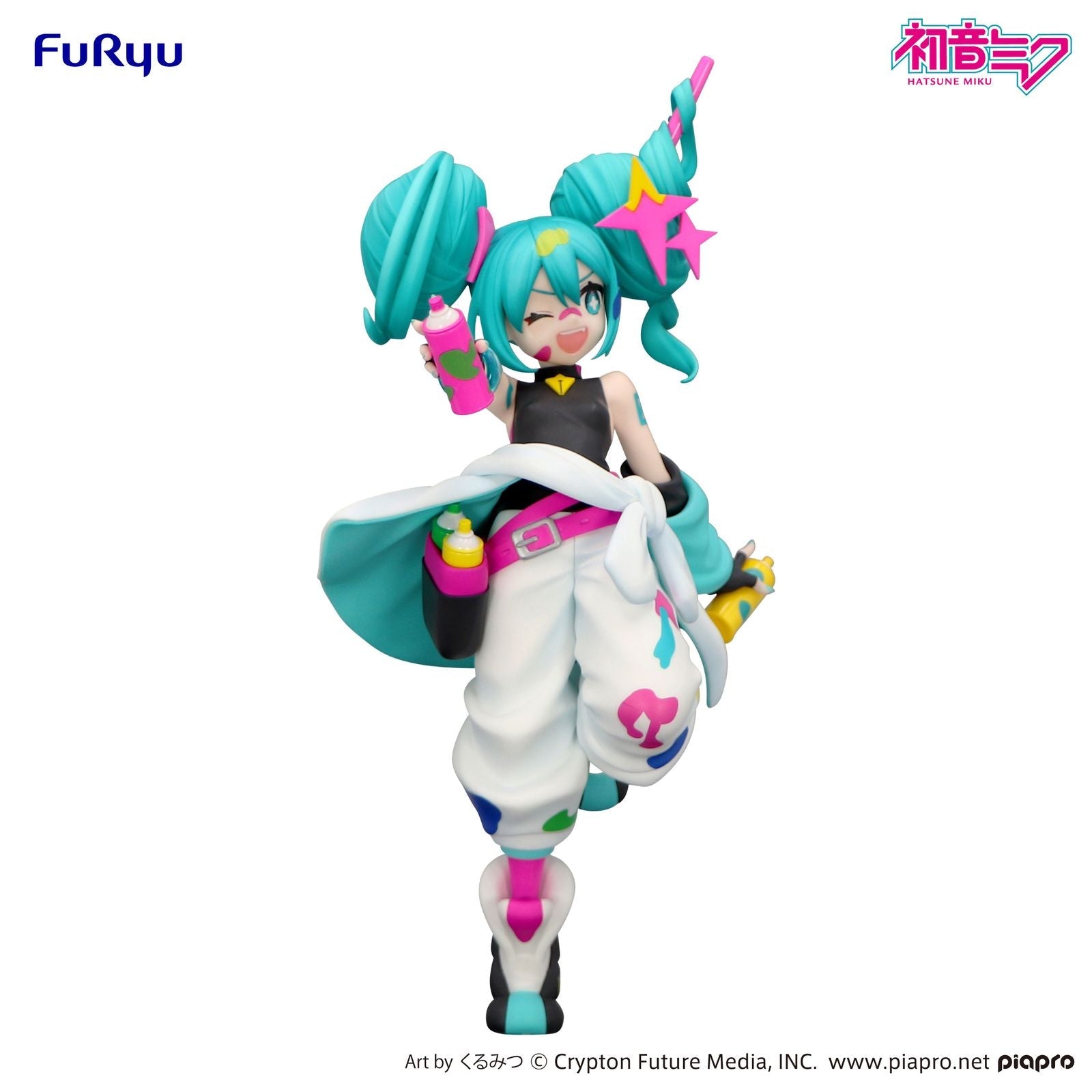 HATSUNE MIKU PAINT GIRL VERSION FIGURA 19 CM TRIO-TRY-IT