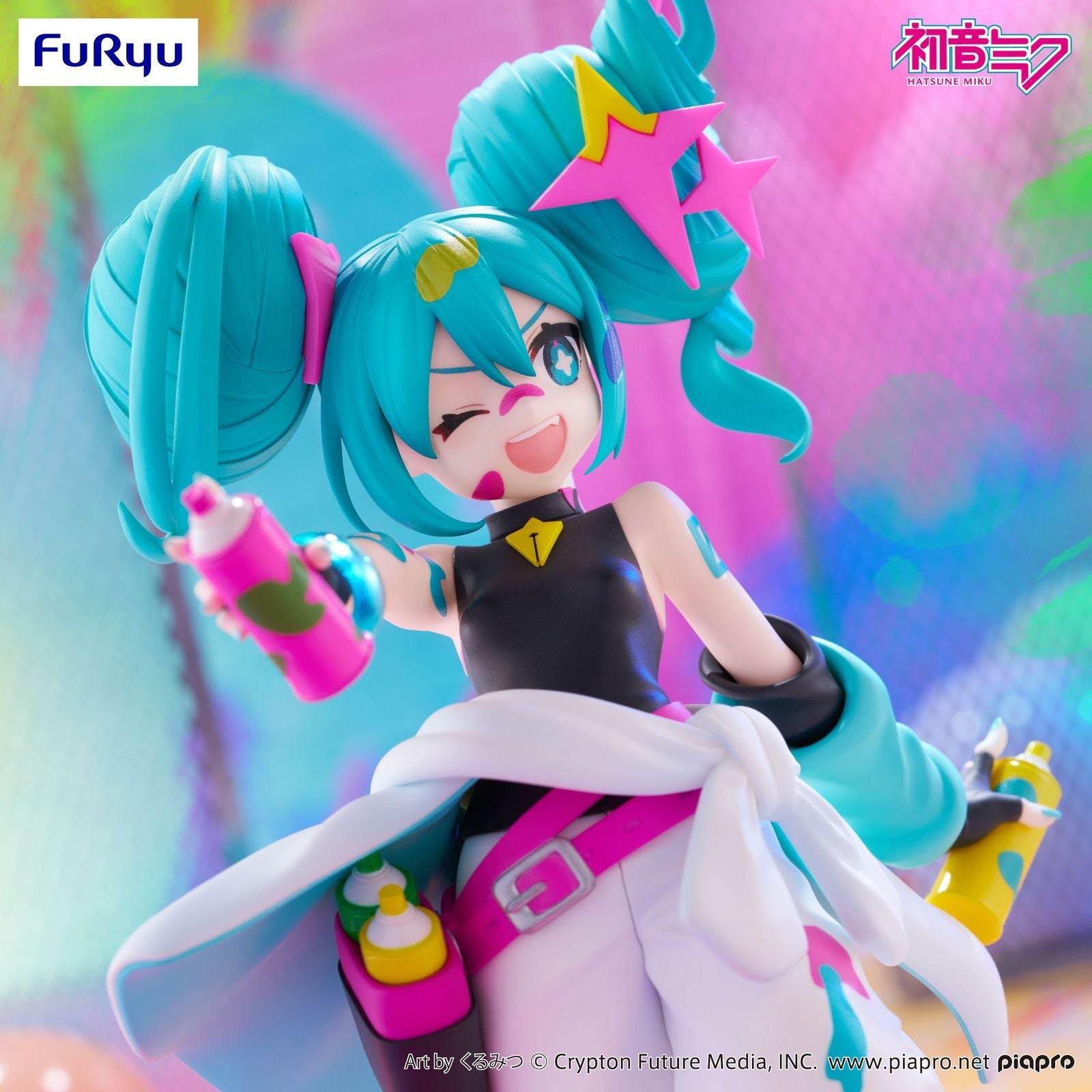 HATSUNE MIKU PAINT GIRL VERSION FIGURA 19 CM TRIO-TRY-IT