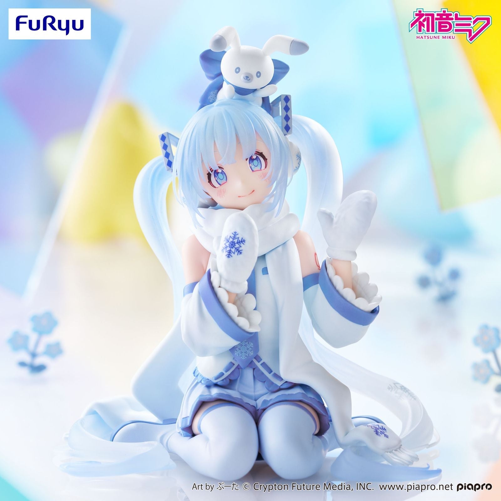 HATSUNE MIKU SNOW MIKU SKY TOWN 10TH ANIVERSARY VERSION FIGURA 15 CM HATSUNE MIKU NOODLE STOPPER