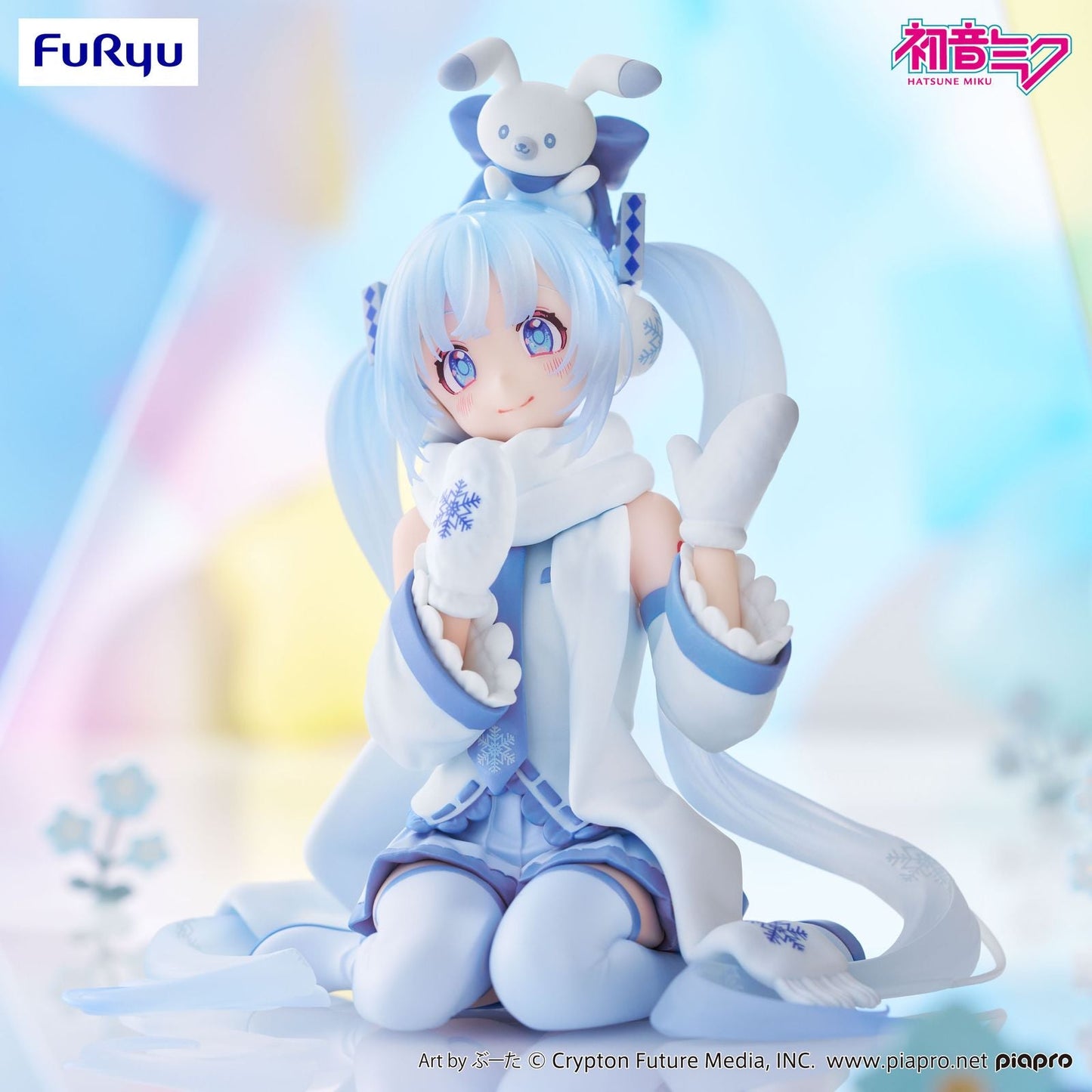 HATSUNE MIKU SNOW MIKU SKY TOWN 10TH ANIVERSARY VERSION FIGURA 15 CM HATSUNE MIKU NOODLE STOPPER