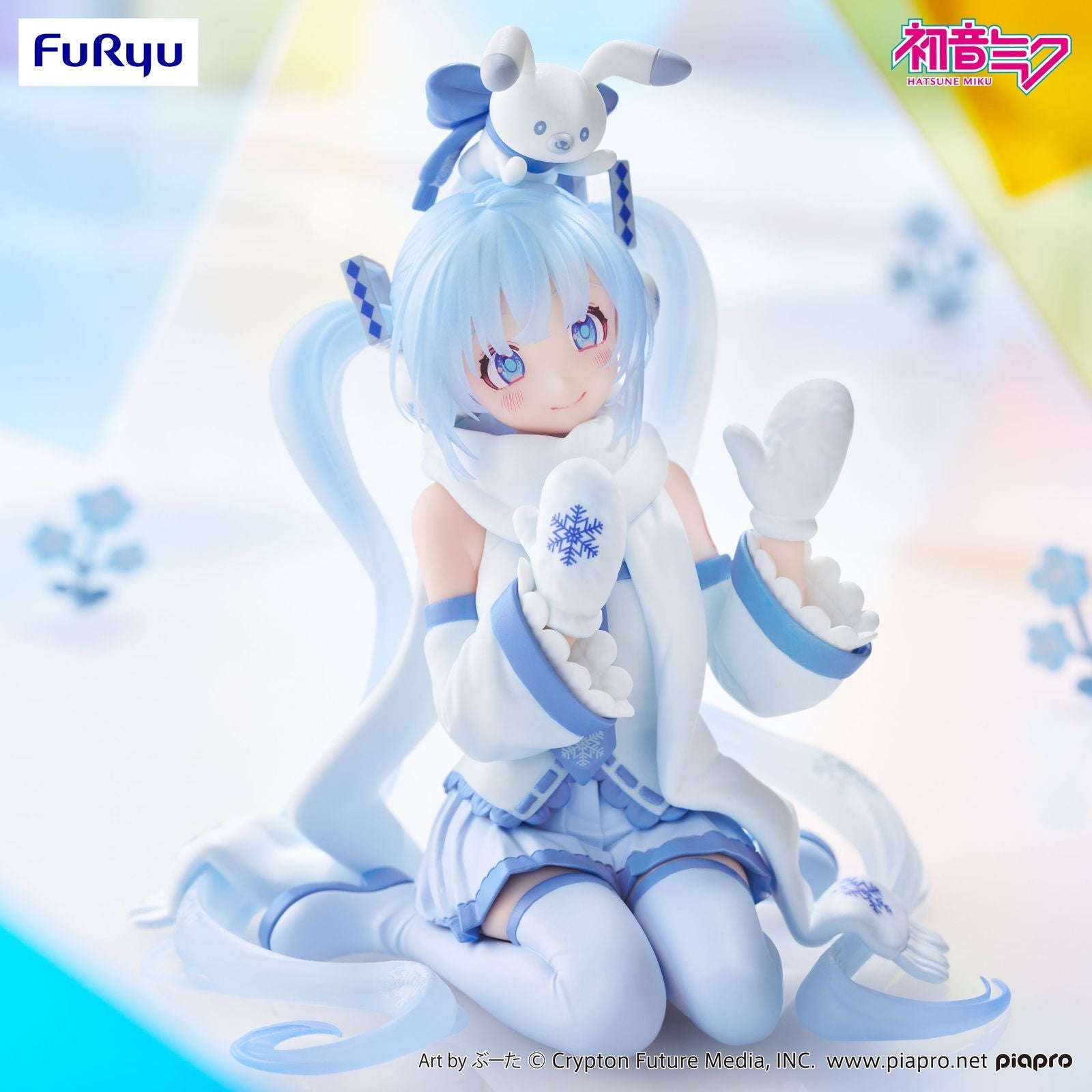 HATSUNE MIKU SNOW MIKU SKY TOWN 10TH ANIVERSARY VERSION FIGURA 15 CM HATSUNE MIKU NOODLE STOPPER