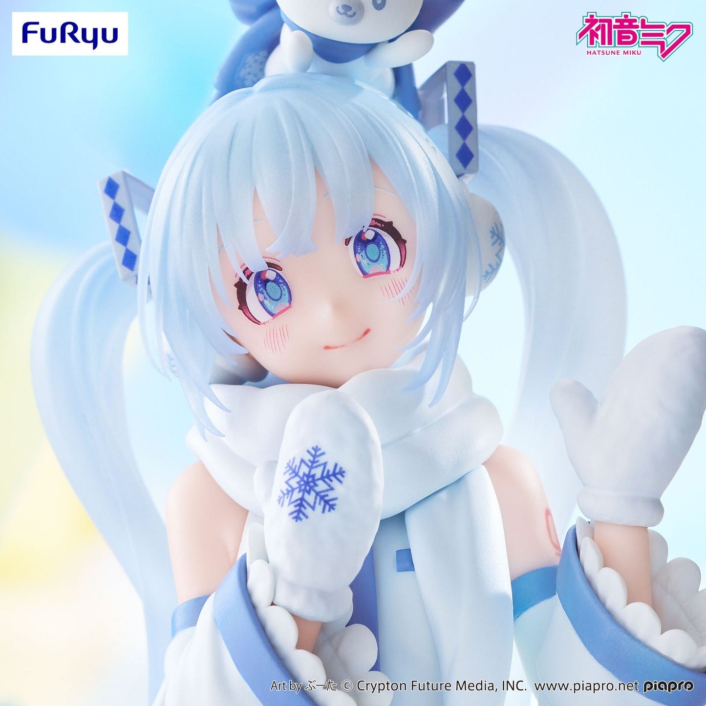 HATSUNE MIKU SNOW MIKU SKY TOWN 10TH ANIVERSARY VERSION FIGURA 15 CM HATSUNE MIKU NOODLE STOPPER