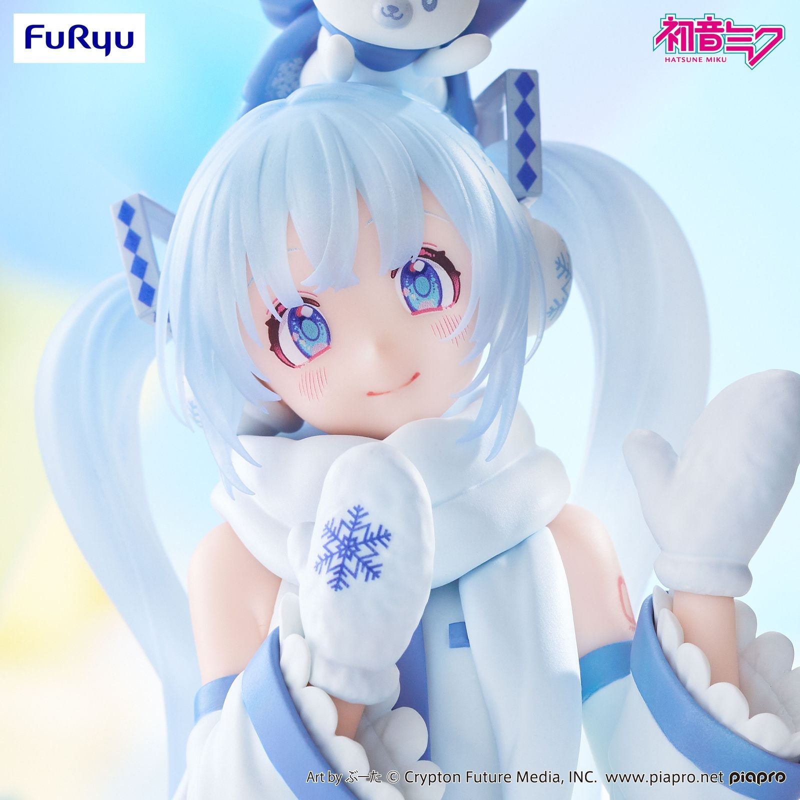HATSUNE MIKU SNOW MIKU SKY TOWN 10TH ANIVERSARY VERSION FIGURA 15 CM HATSUNE MIKU NOODLE STOPPER