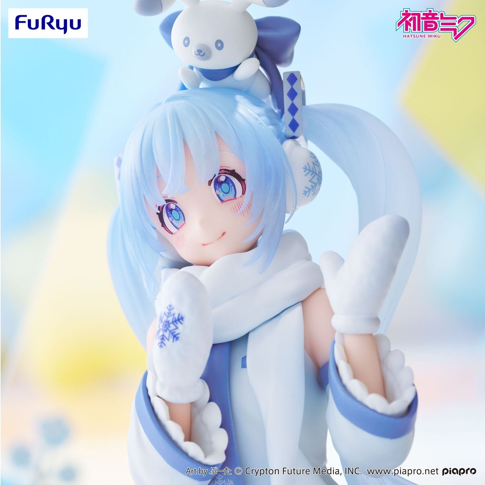 HATSUNE MIKU SNOW MIKU SKY TOWN 10TH ANIVERSARY VERSION FIGURA 15 CM HATSUNE MIKU NOODLE STOPPER