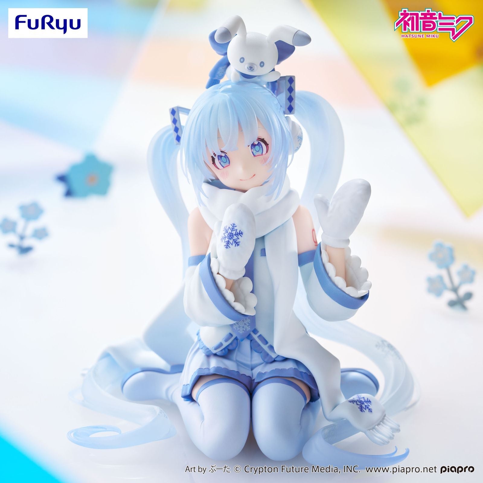 HATSUNE MIKU SNOW MIKU SKY TOWN 10TH ANIVERSARY VERSION FIGURA 15 CM HATSUNE MIKU NOODLE STOPPER