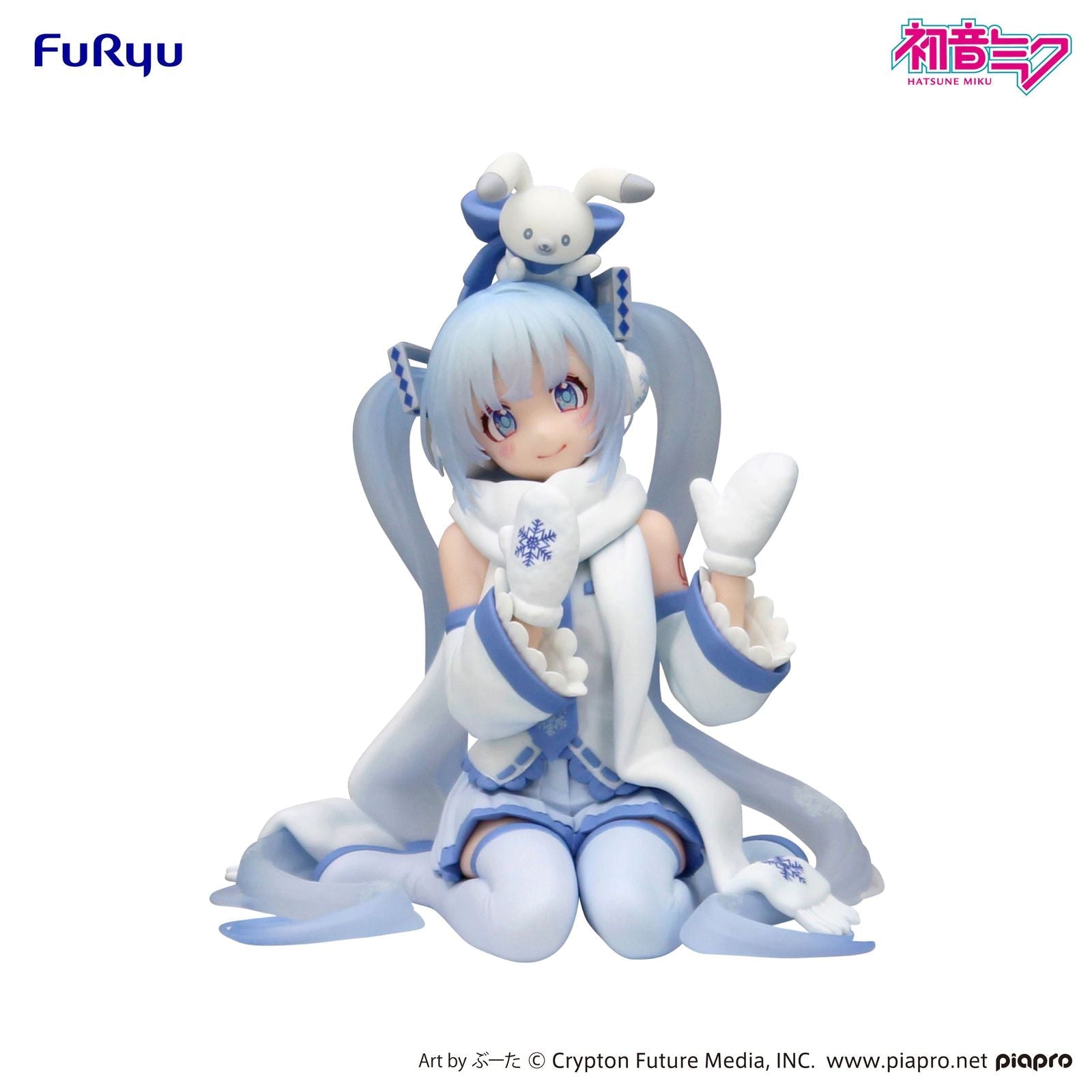 HATSUNE MIKU SNOW MIKU SKY TOWN 10TH ANIVERSARY VERSION FIGURA 15 CM HATSUNE MIKU NOODLE STOPPER