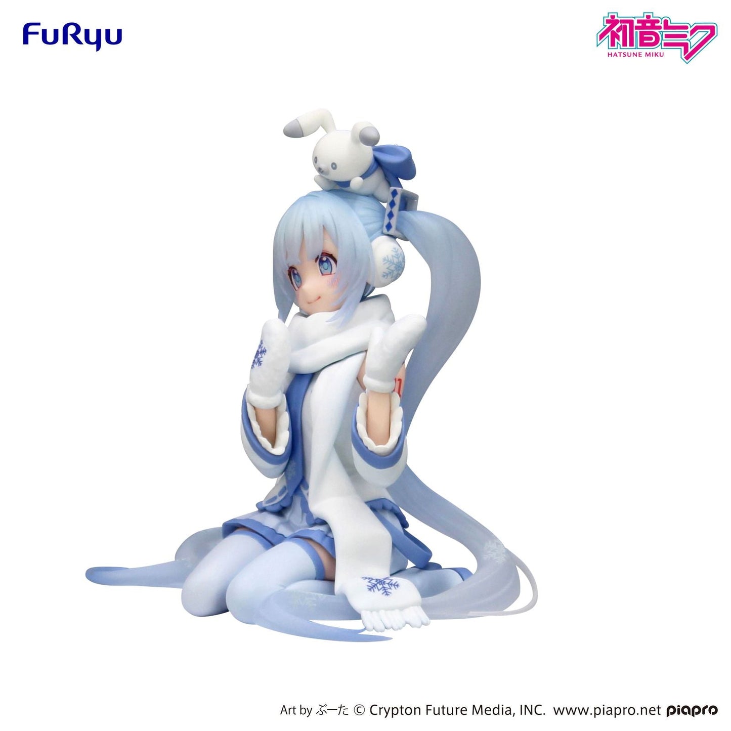 HATSUNE MIKU SNOW MIKU SKY TOWN 10TH ANIVERSARY VERSION FIGURA 15 CM HATSUNE MIKU NOODLE STOPPER