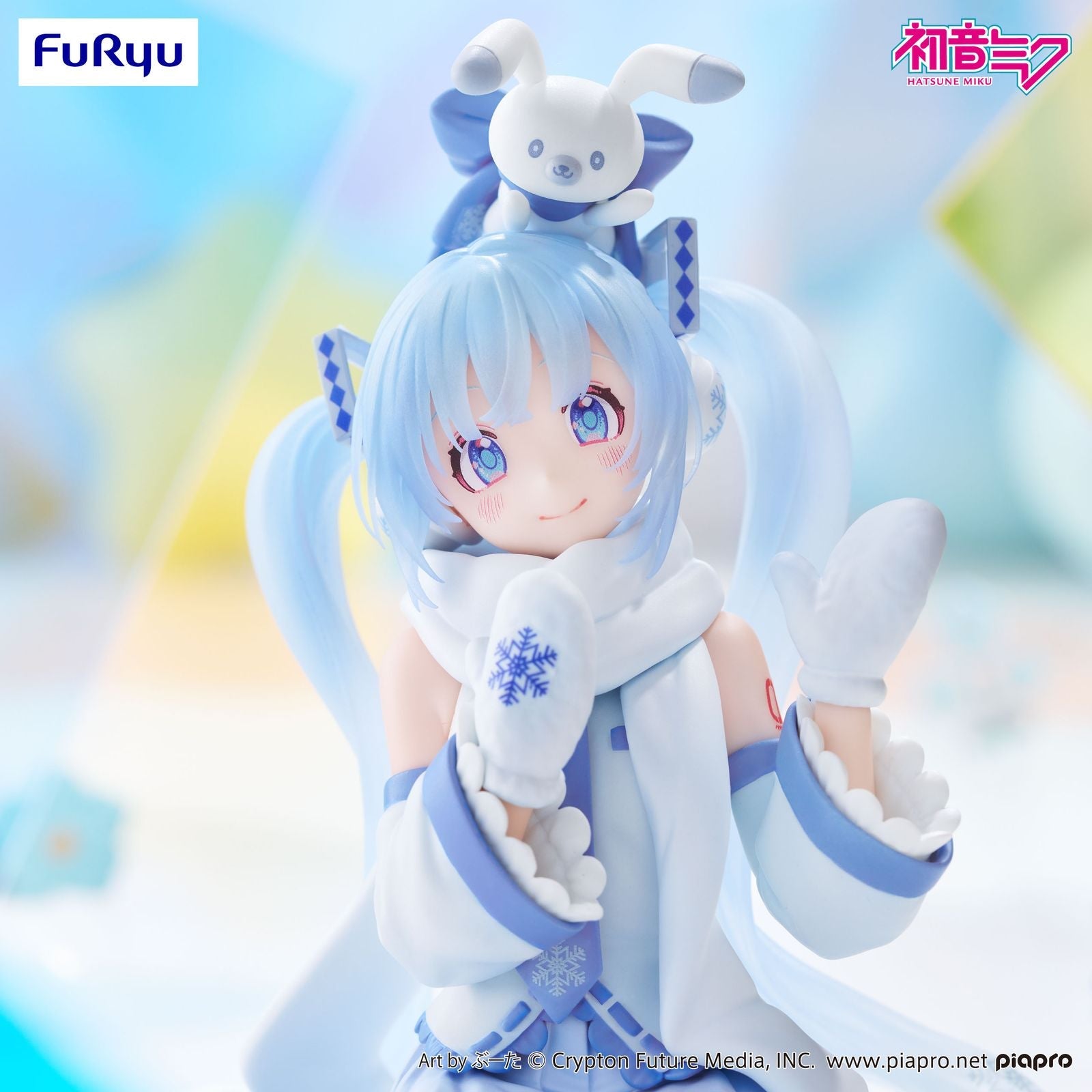 HATSUNE MIKU SNOW MIKU SKY TOWN 10TH ANIVERSARY VERSION FIGURA 15 CM HATSUNE MIKU NOODLE STOPPER
