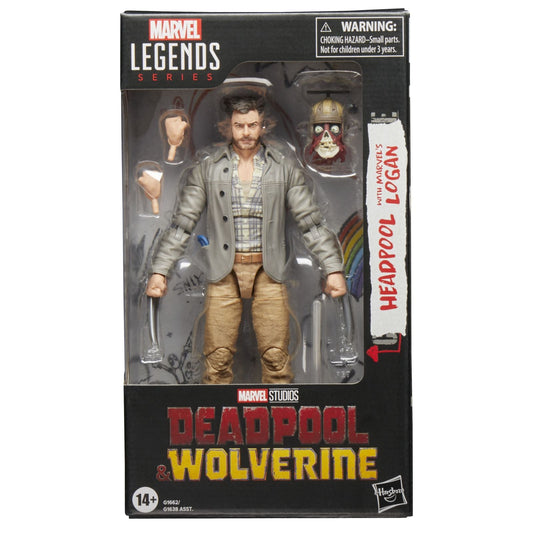 HEADPOOL WITH LOGAN FIG. 15 CM DEADPOOL & WOLVERINE MARVEL LEGENDS SERIES