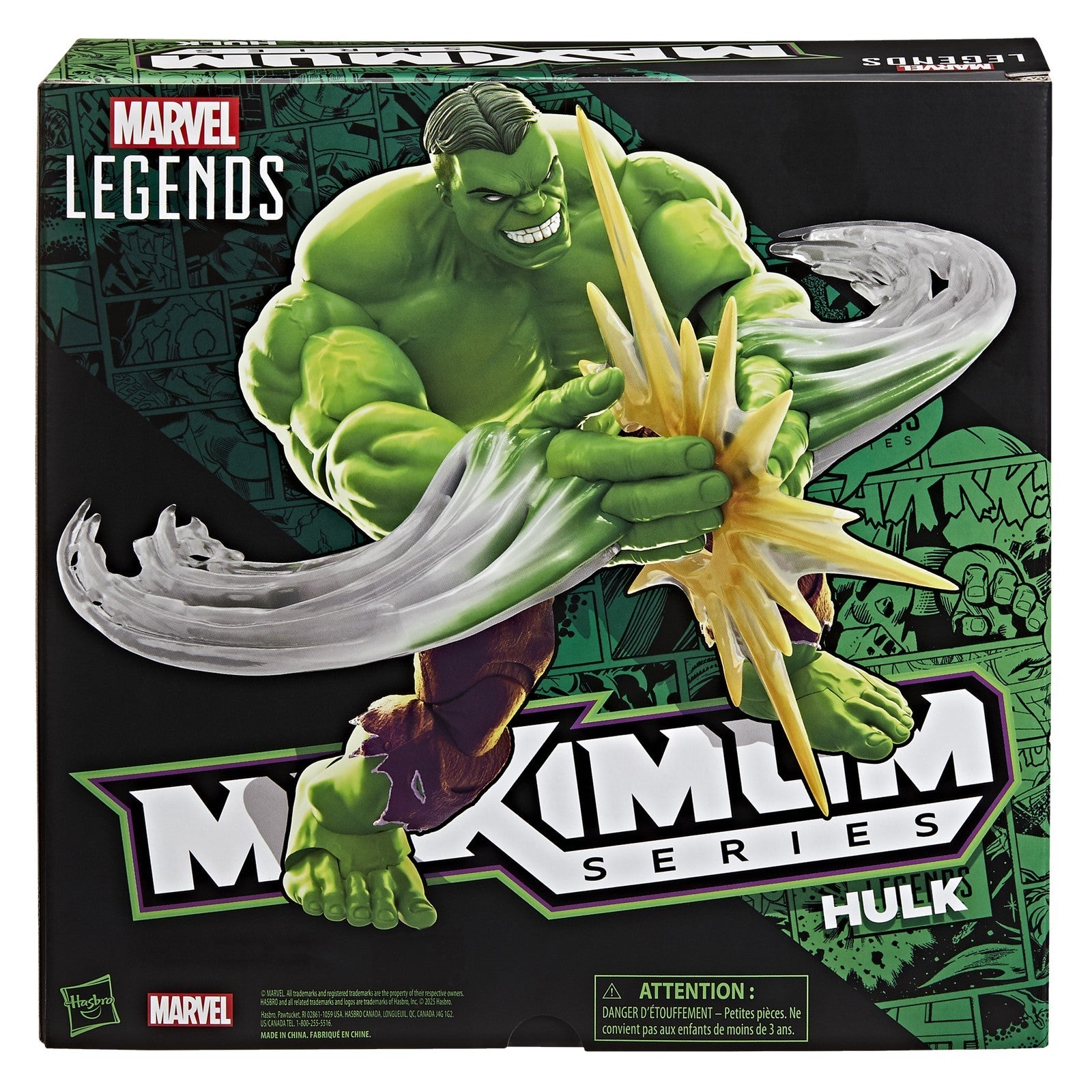HULK FIGURA 21,5 CM HULK MAXIMUM MARVEL LEGENDS SERIES