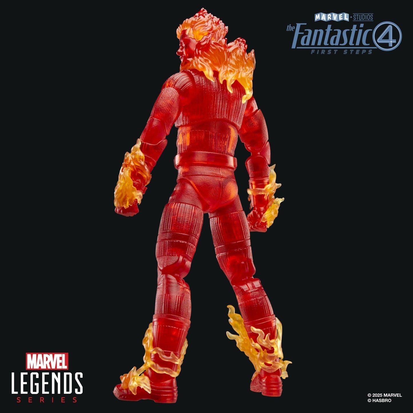 HUMAN TORCH FIGURA 15 CM THE FANTASTIC 4: FIRST STEPS MARVEL LEGENDS SERIES