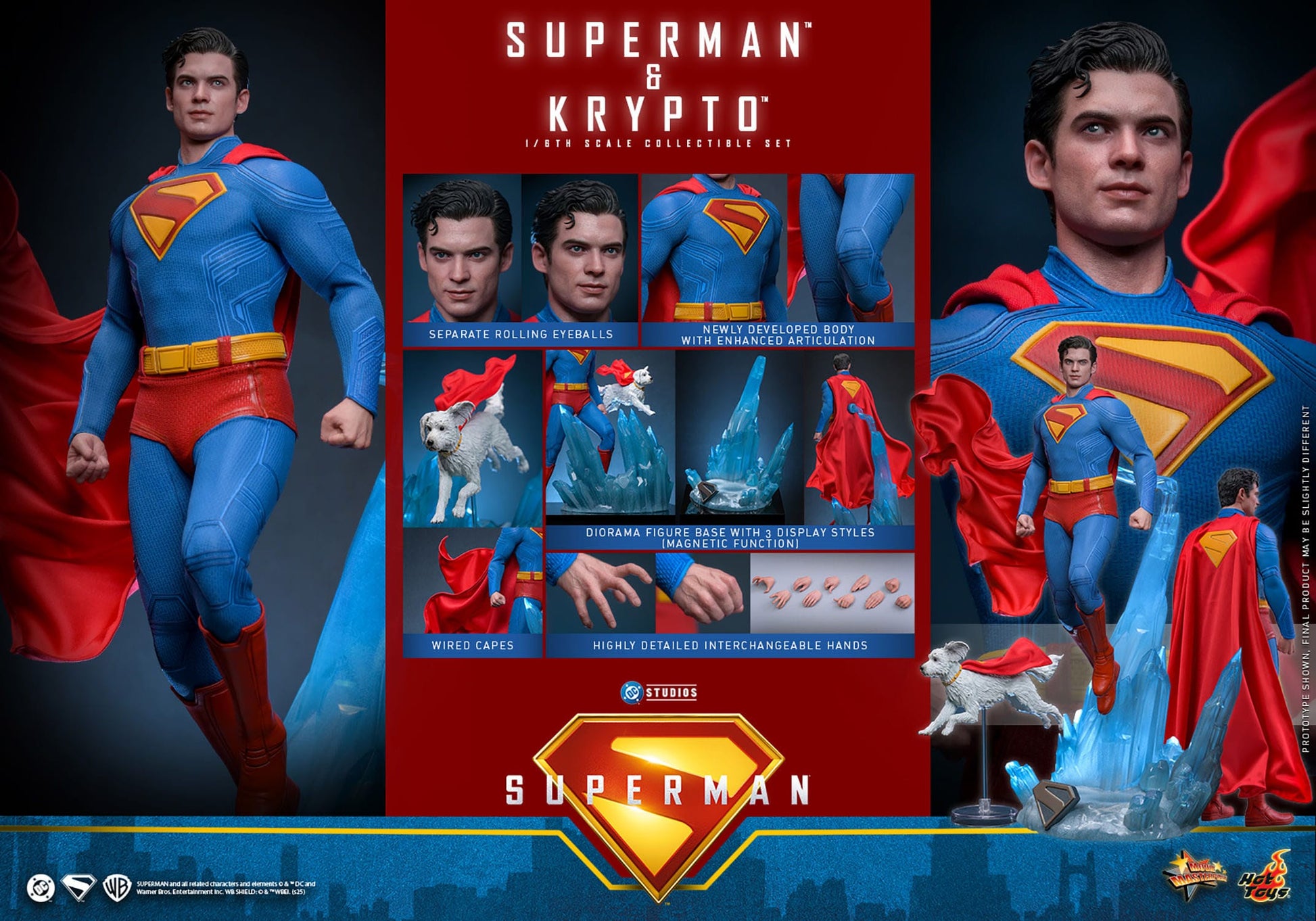 Hot Toys - DC - Superman (2025) & Krypto