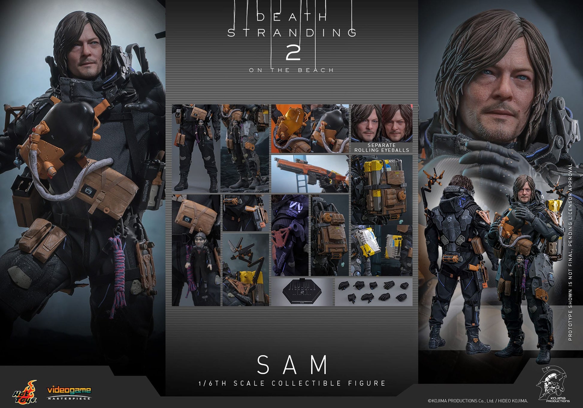Hot Toys - Death Stranding 2: On the Beach - Sam
