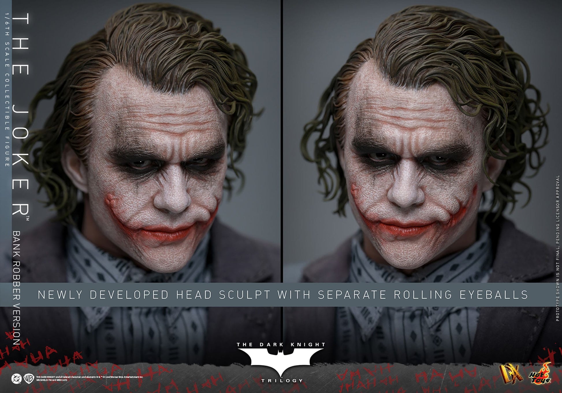 Hot Toys - El Caballero Oscuro - The Joker (Bank Robber Version)