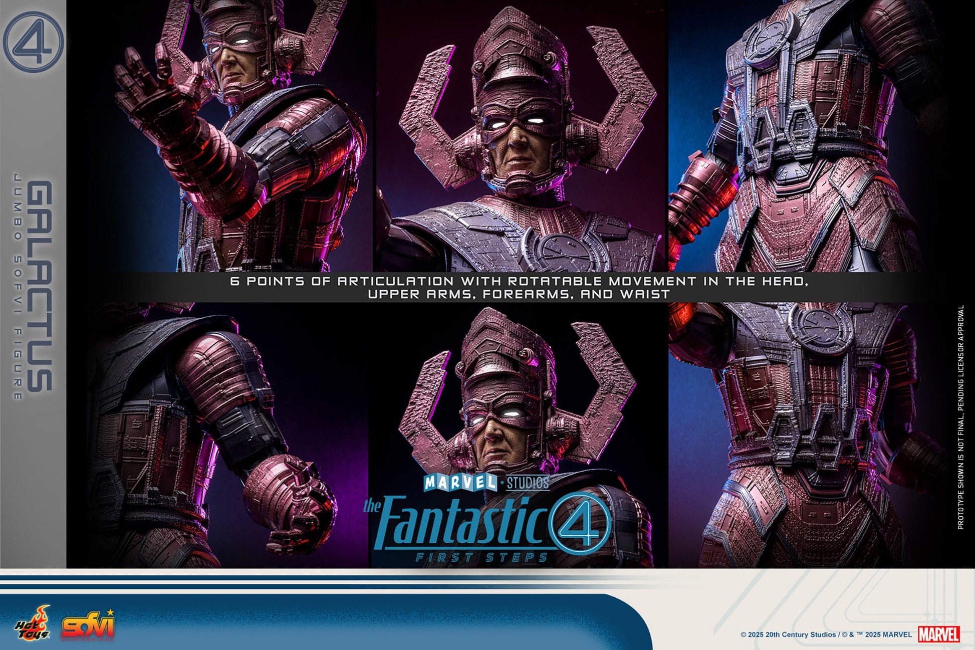 Hot Toys - Los Cuatro Fantásticos Movie Masterpiece - Galactus