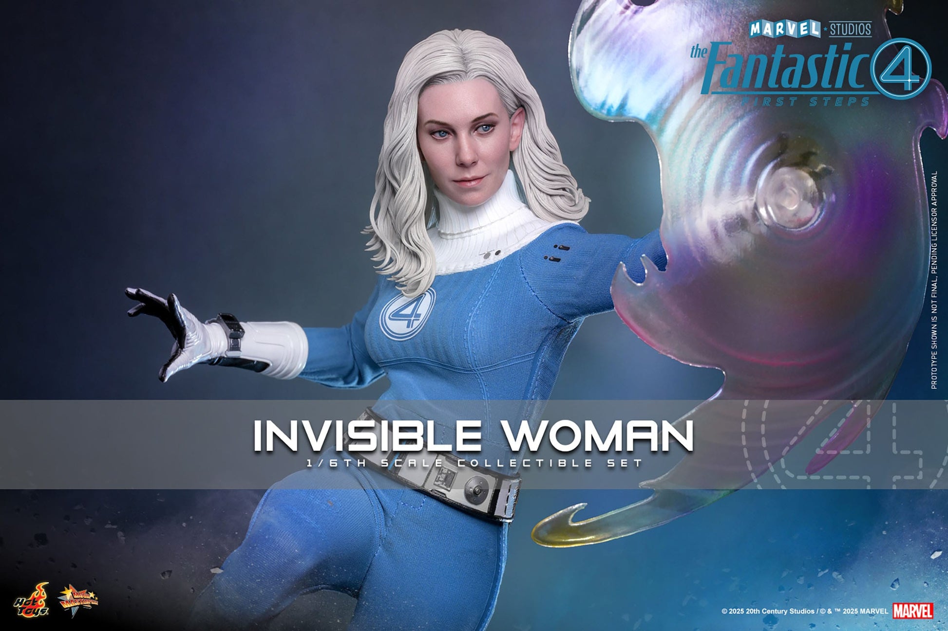 Hot Toys - Los Cuatro Fantásticos Movie Masterpiece - Invisible Woman