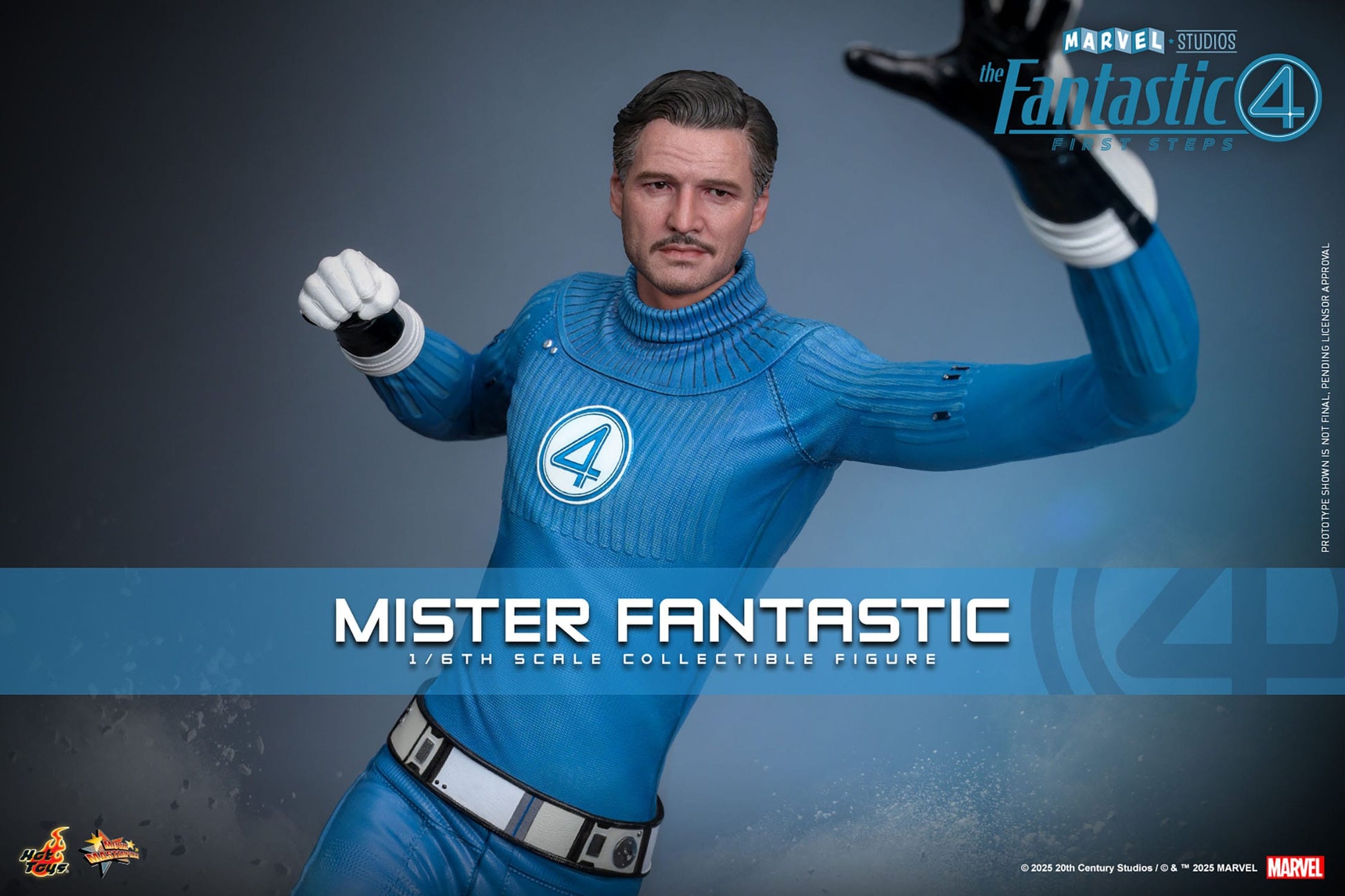 Hot Toys - Los Cuatro Fantásticos Movie Masterpiece - Mister Fantastic