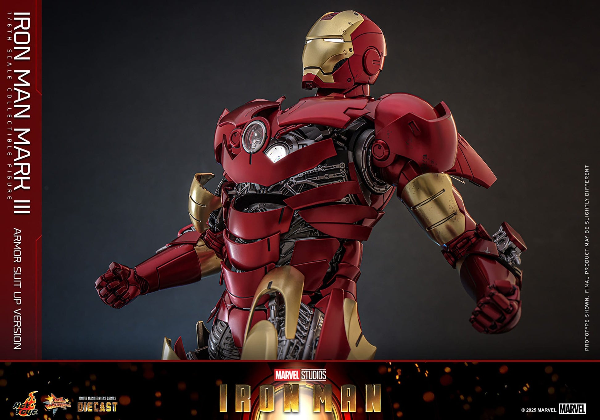 Hot Toys - Movie Masterpiece Diecast - Iron Man Mark III 