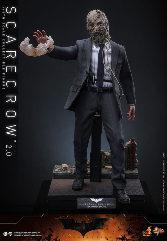 Hot Toys Movie Masterpiece – Scarecrow 2.0 (Batman Begins) Escala 1/6 – 30 cm