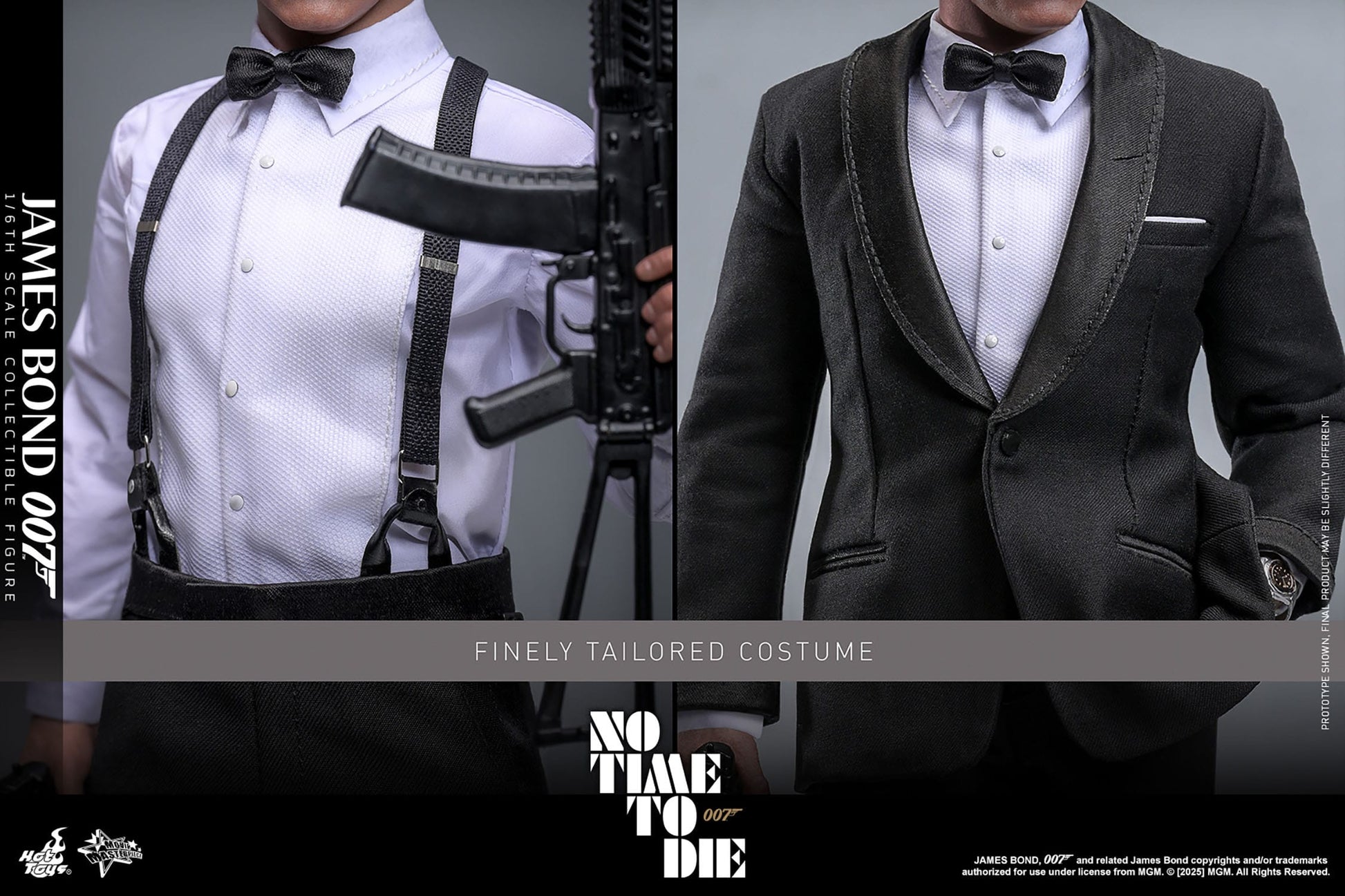 Hot Toys - No Time To Die - James Bond - Figura Movie Masterpiece 1/6 - 30 cm