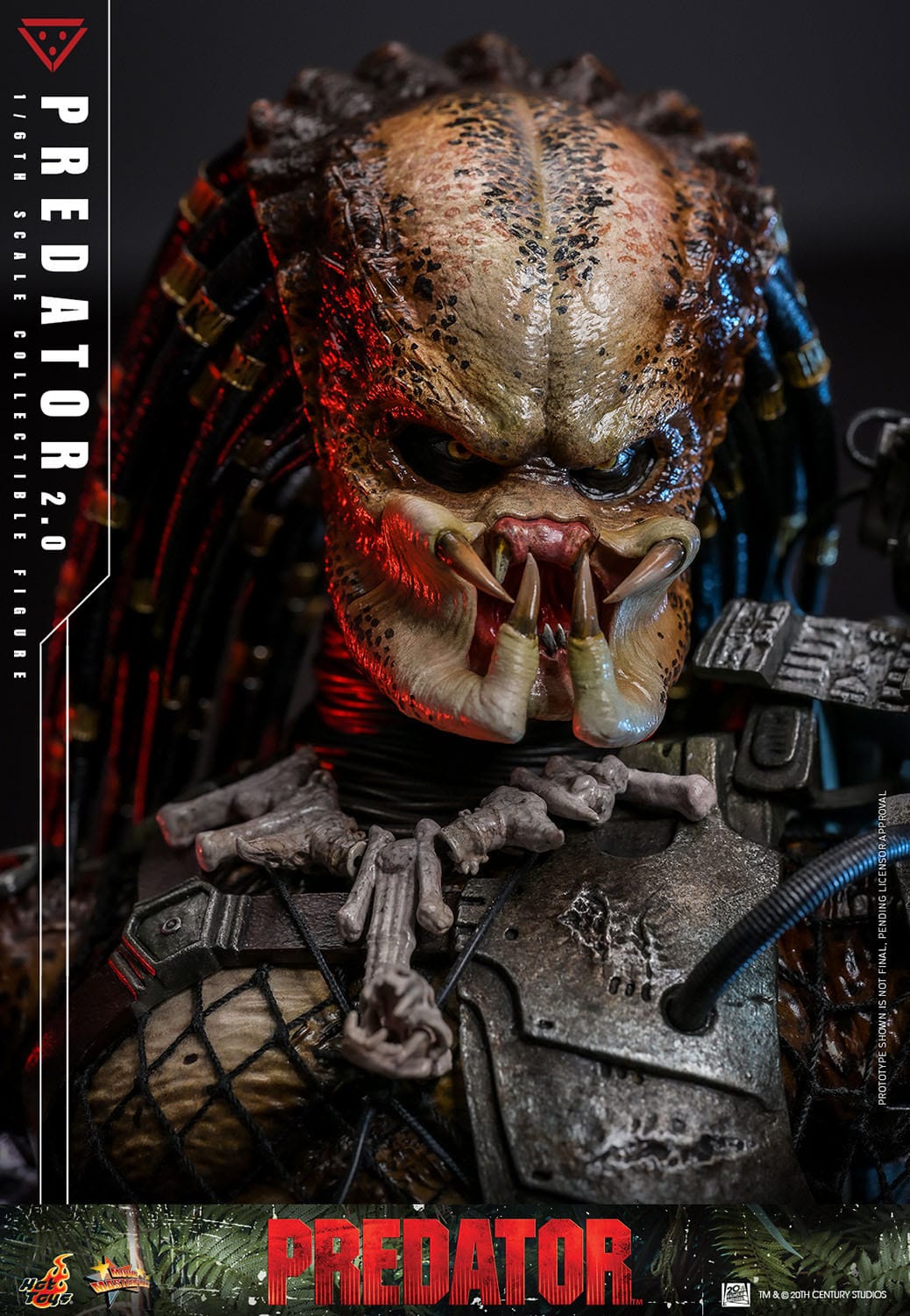 Hot Toys - Predator (2.0) - Figura Movie Masterpiece 1/6 - 34 cm