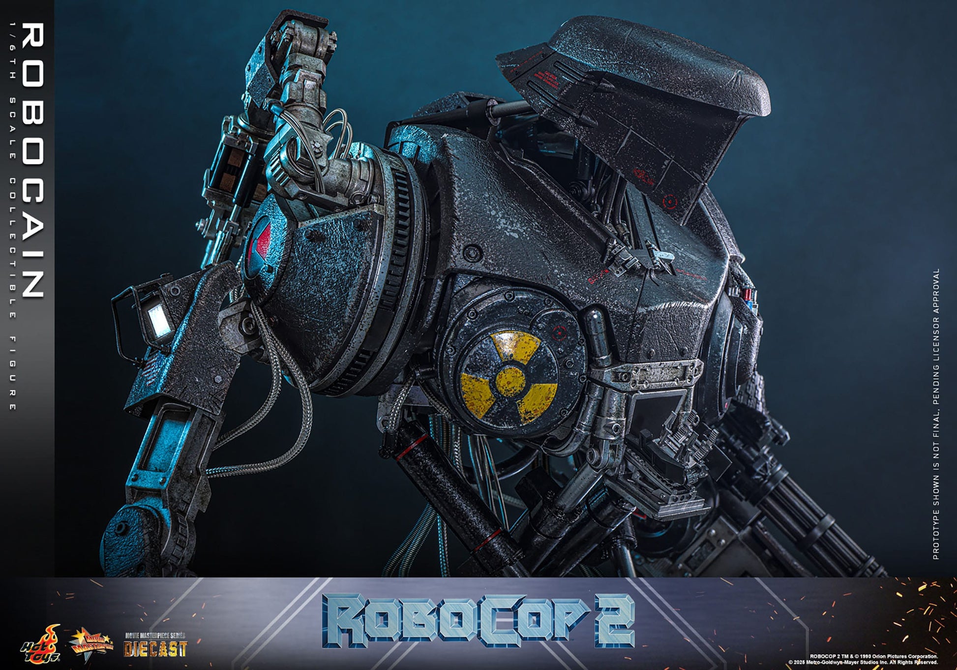 Hot Toys - Robocop 2 Movie Masterpiece Diecast - RoboCain