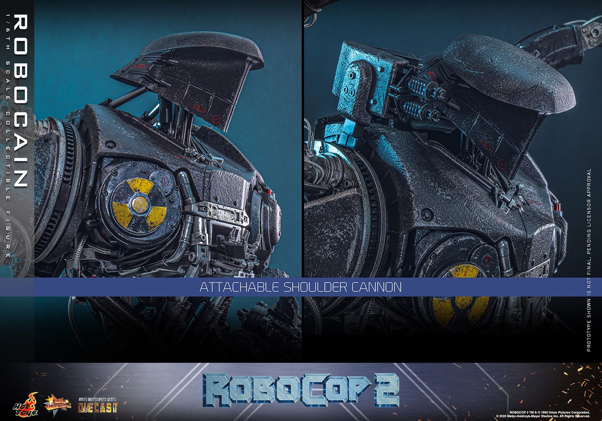 Hot Toys - Robocop 2 Movie Masterpiece Diecast - RoboCain