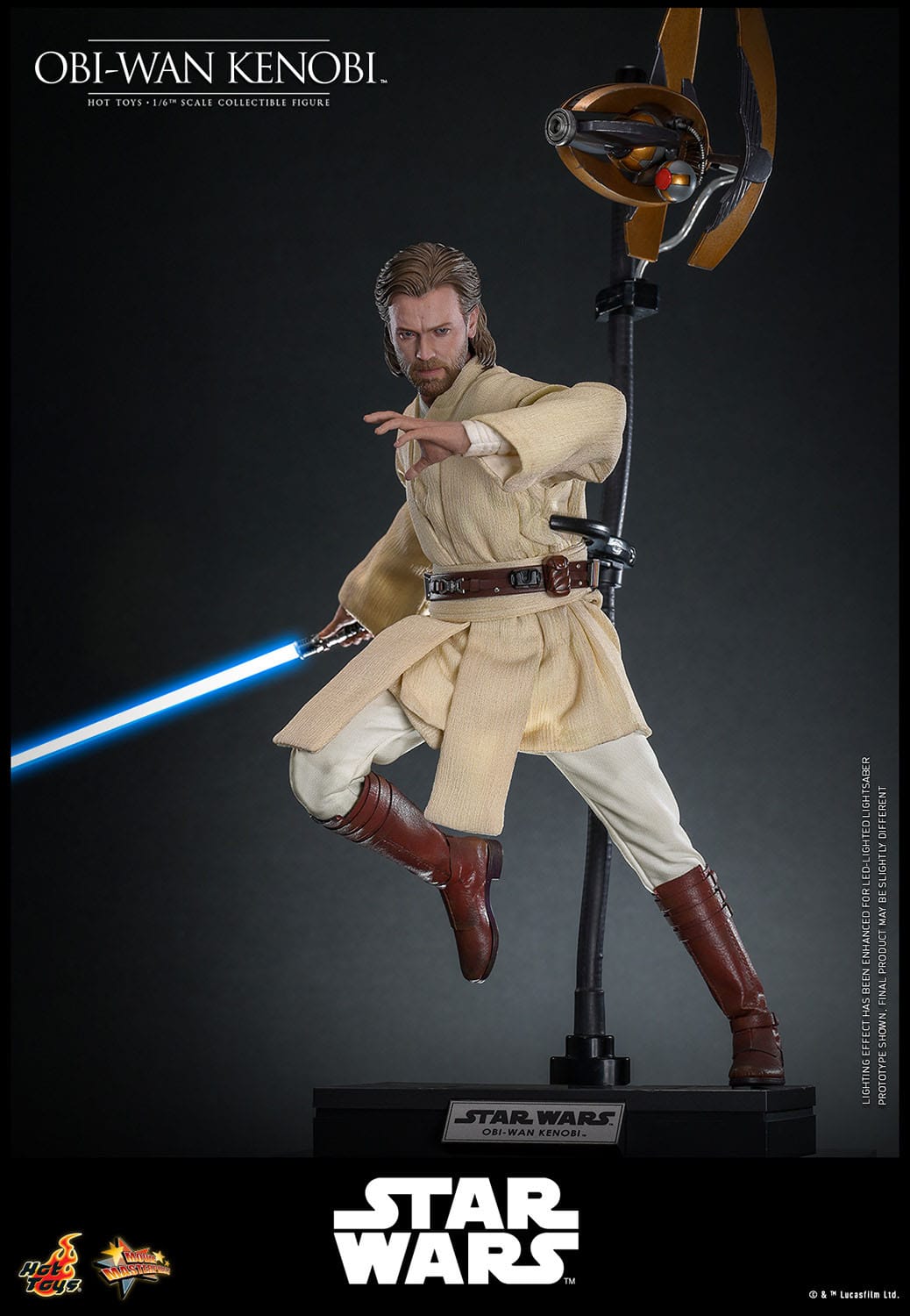 Hot Toys - Star Wars: Episodio II - El ataque de los clones - Obi-Wan Kenobi