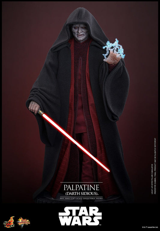 Hot Toys - Star Wars Episodio III - Figura Palpatine (Darth Sidious) 1/6 - 29 cm