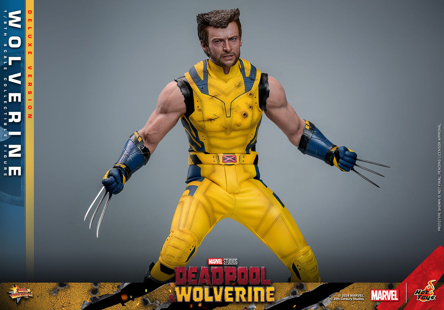 Hot Toys Marvel Deadpool & Wolverine Movie Masterpiece 1/6 Wolverine Deluxe Ver. - Z POP Toys