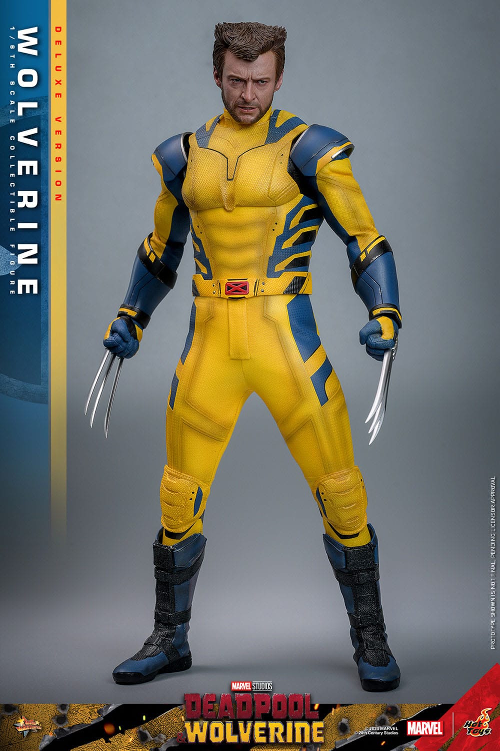 Hot Toys Marvel Deadpool & Wolverine Movie Masterpiece 1/6 Wolverine Deluxe Ver. - Z POP Toys