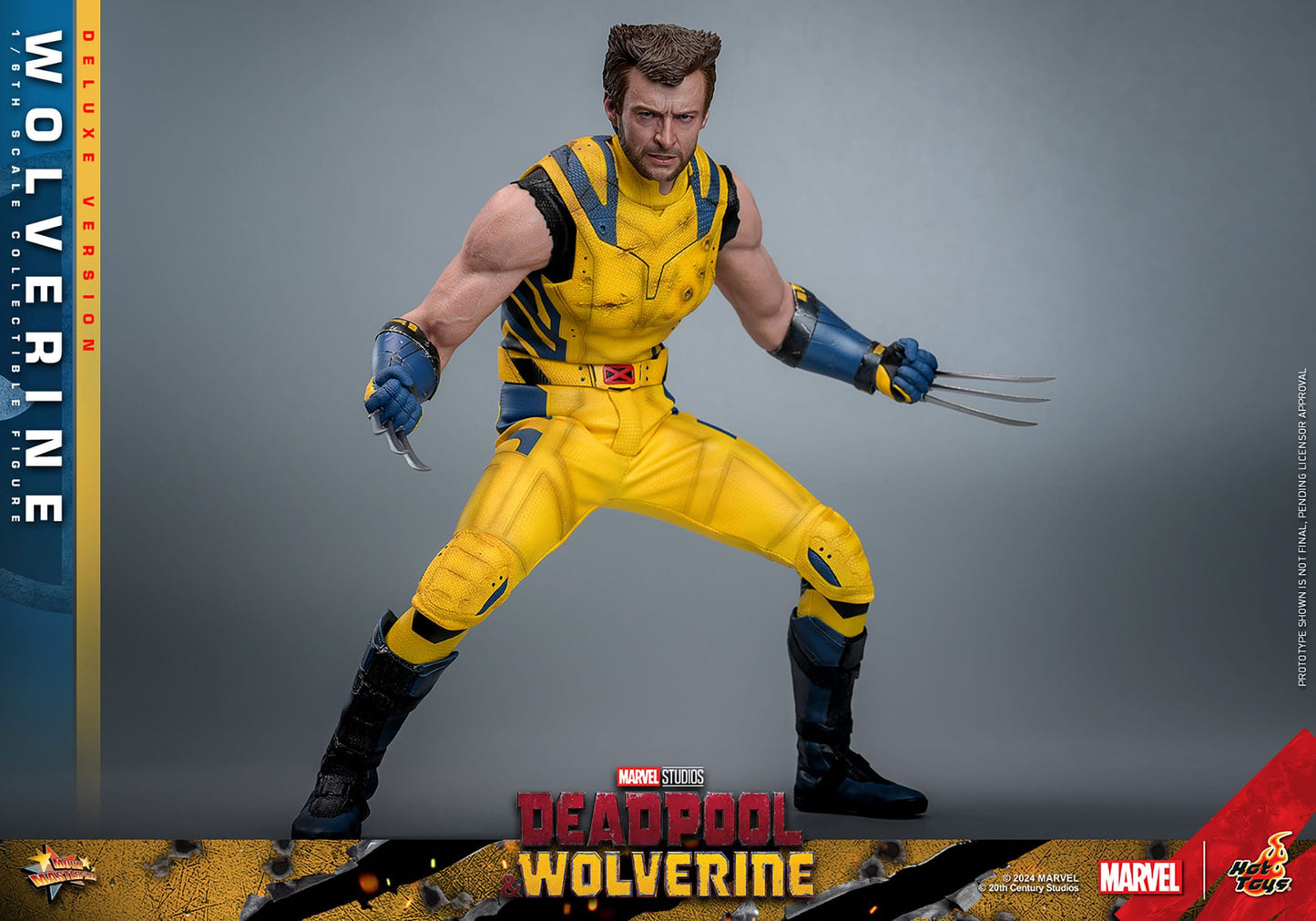 Hot Toys Marvel Deadpool & Wolverine Movie Masterpiece 1/6 Wolverine Deluxe Ver. - Z POP Toys