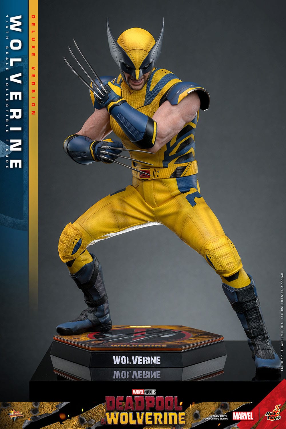 Hot Toys Marvel Deadpool & Wolverine Movie Masterpiece 1/6 Wolverine Deluxe Ver. - Z POP Toys