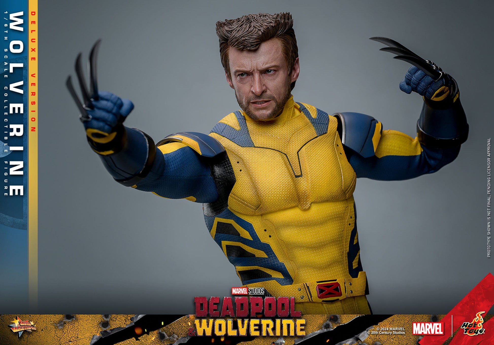 Hot Toys Marvel Deadpool & Wolverine Movie Masterpiece 1/6 Wolverine Deluxe Ver. - Z POP Toys