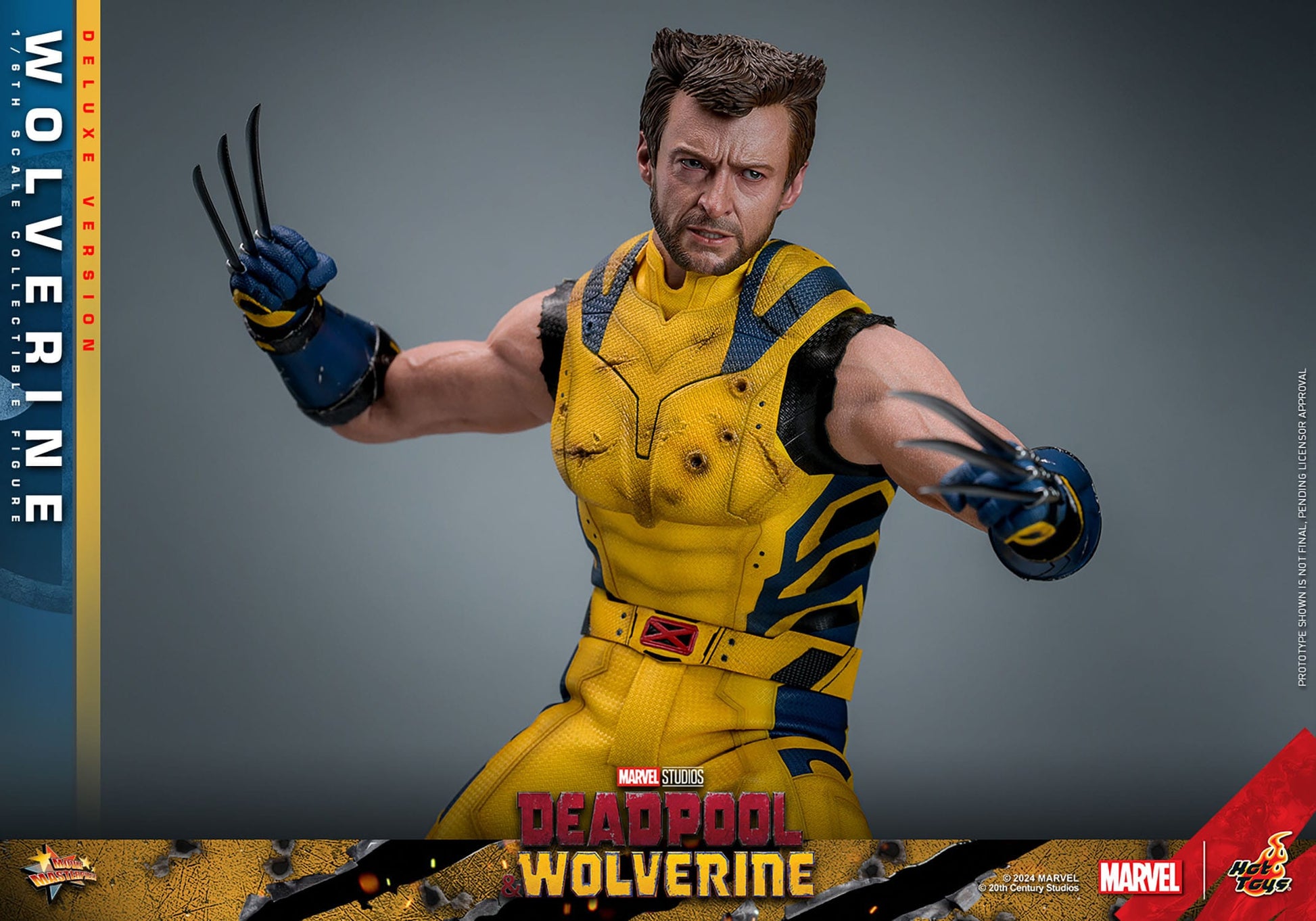 Hot Toys Marvel Deadpool & Wolverine Movie Masterpiece 1/6 Wolverine Deluxe Ver. - Z POP Toys