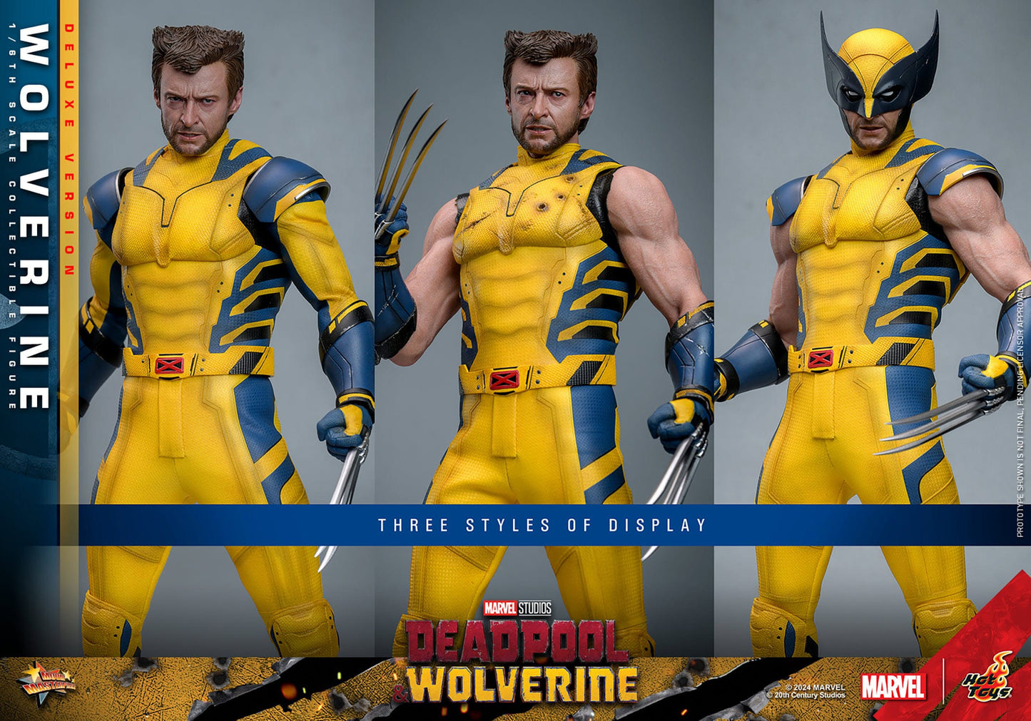 Hot Toys Marvel Deadpool & Wolverine Movie Masterpiece 1/6 Wolverine Deluxe Ver. - Z POP Toys