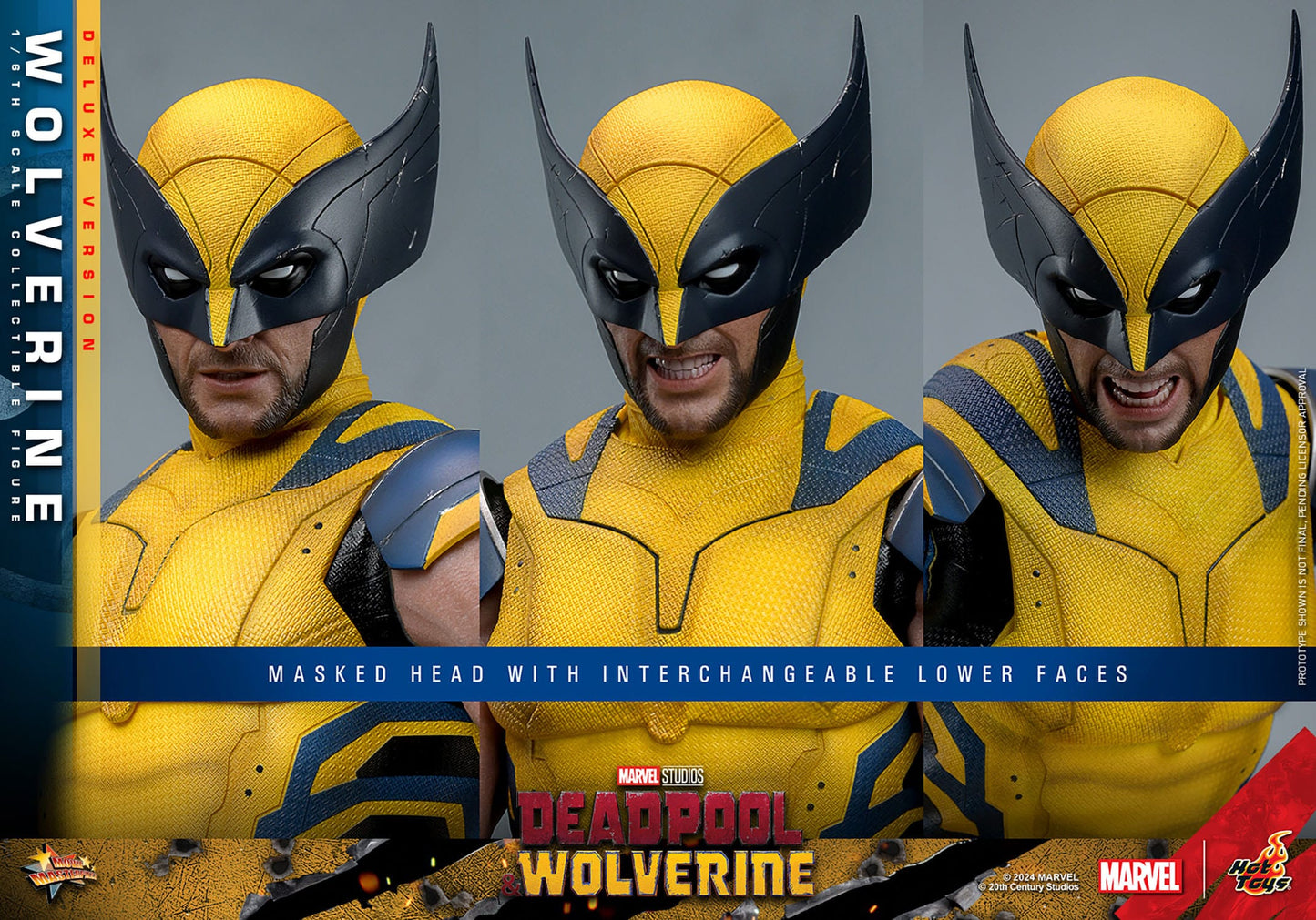 Hot Toys Marvel Deadpool & Wolverine Movie Masterpiece 1/6 Wolverine Deluxe Ver. - Z POP Toys