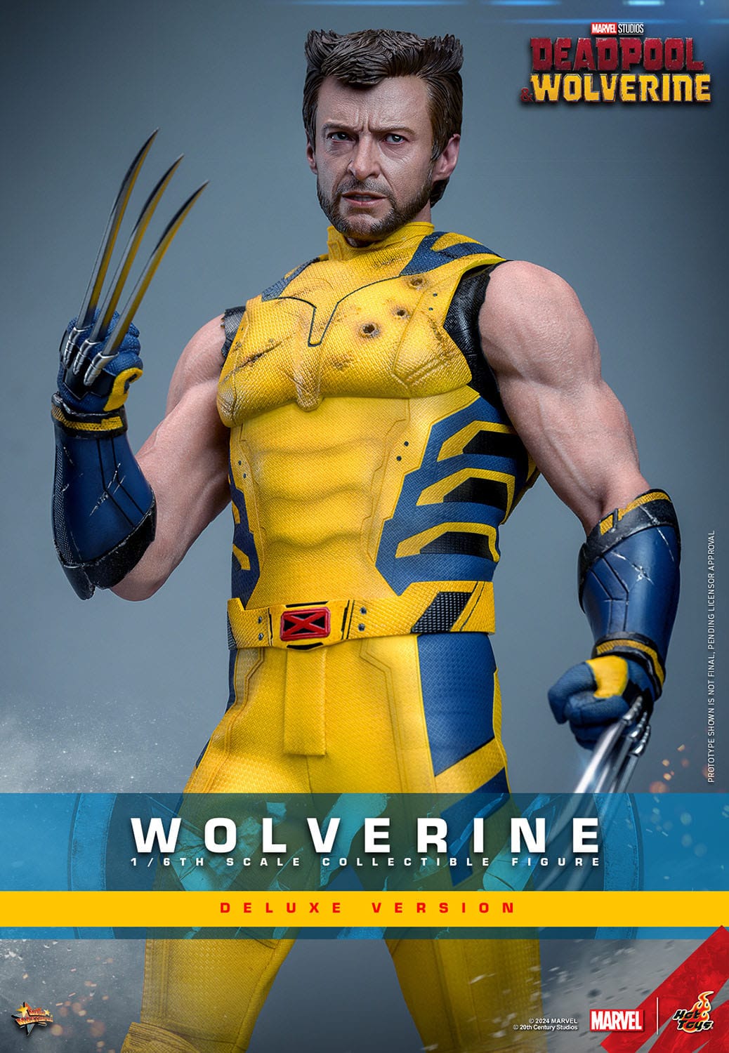 Hot Toys Marvel Deadpool & Wolverine Movie Masterpiece 1/6 Wolverine Deluxe Ver. - Z POP Toys