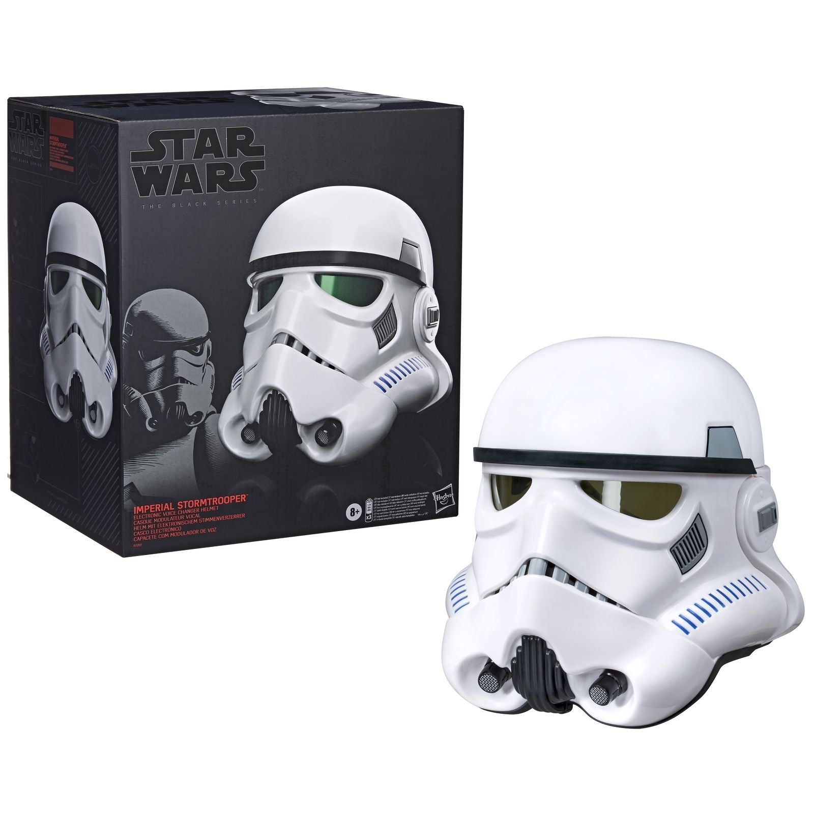 IMPERIAL STORMTROOPER CASCO ELECTRONICO PREMIUM REPLICA ESCALA 1:1 ROGUE ONE A STAR WARS STORY THE BLACK SERIES