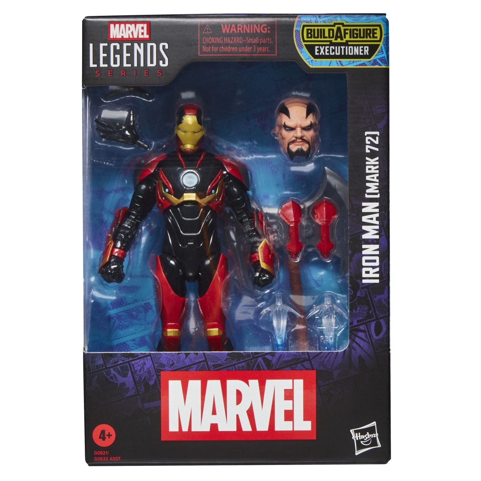 IRON MAN (MARK 72) FIGURA 15 CM MARVEL LEGENDS SERIES BUILD A FIGURE