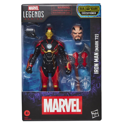 IRON MAN (MARK 72) FIGURA 15 CM MARVEL LEGENDS SERIES BUILD A FIGURE