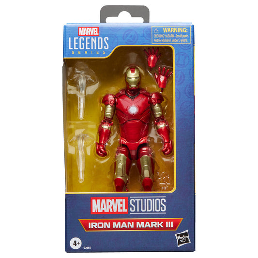 IRON MAN MARK III FIGURA 15 CM IRON MAN MARVEL LEGENDS SERIES