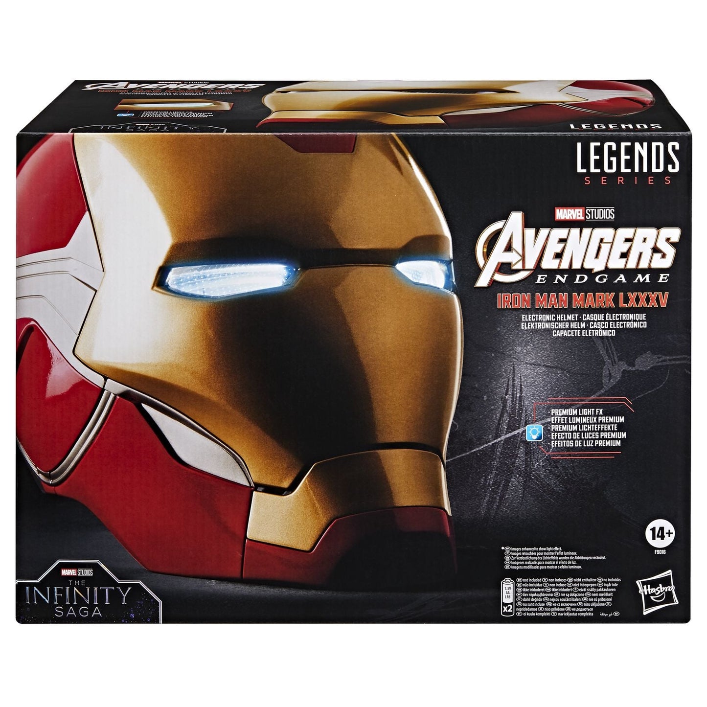 IRON MAN MARK LXXXV CASCO ELECTRONICO PREMIUM REPLICA 1:1 AVENGERS: ENDGAME MARVEL LEGENDS SERIES