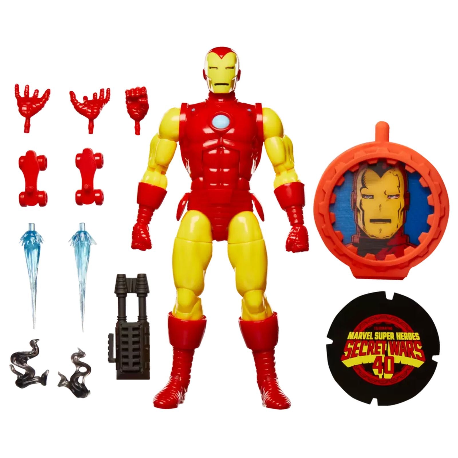 IRON MAN FIG. 15 CM SECRET WARS MARVEL LEGENDS SERIES