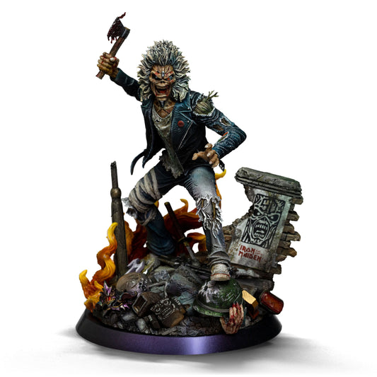 Figura de Iron Maiden Estatua 1/10 Art Scale Eddie 50th Year Anniversary 22 cm de IRON MAIDEN