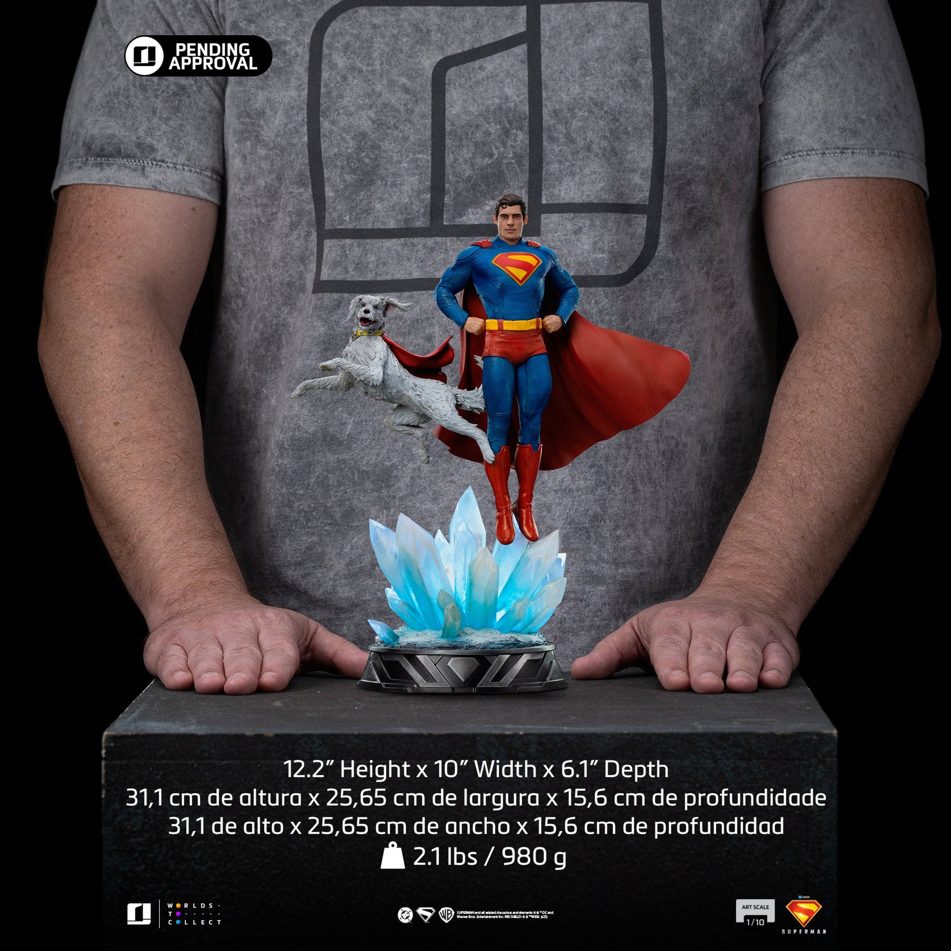 Iron Studios - DC - Superman: Legacy - Superman and Krypto