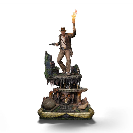 Figura de Iron Studios - Indiana Jones Deluxe - Indiana Jones - Art Scale 1/10 de INDIANA JONES