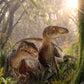 Iron Studios - Jurassic Park - Estatua 1/10 Art Scale Just The Two Raptors