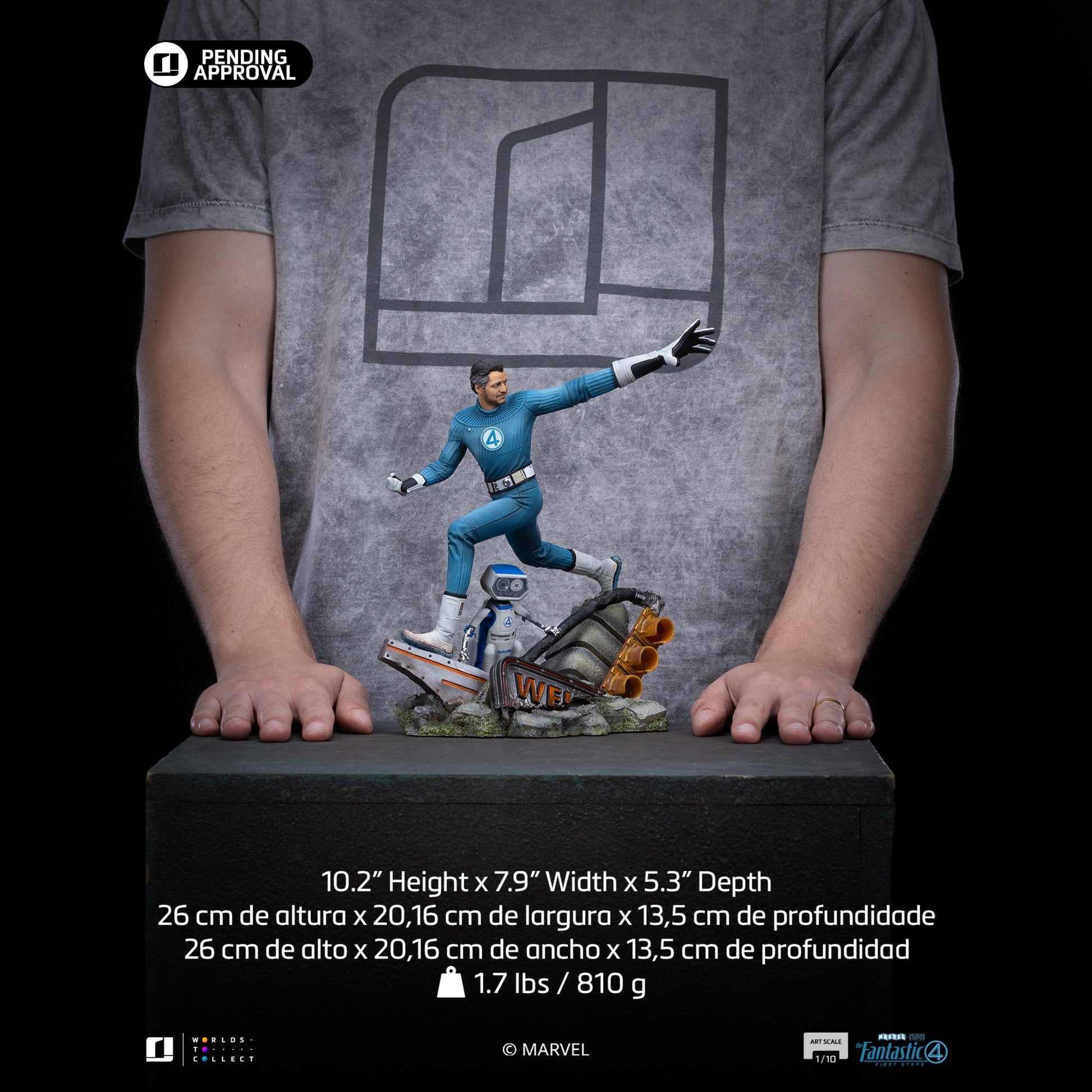 Iron Studios - Marvel - The Fantastic Four: First Steps - Mister Fantastic