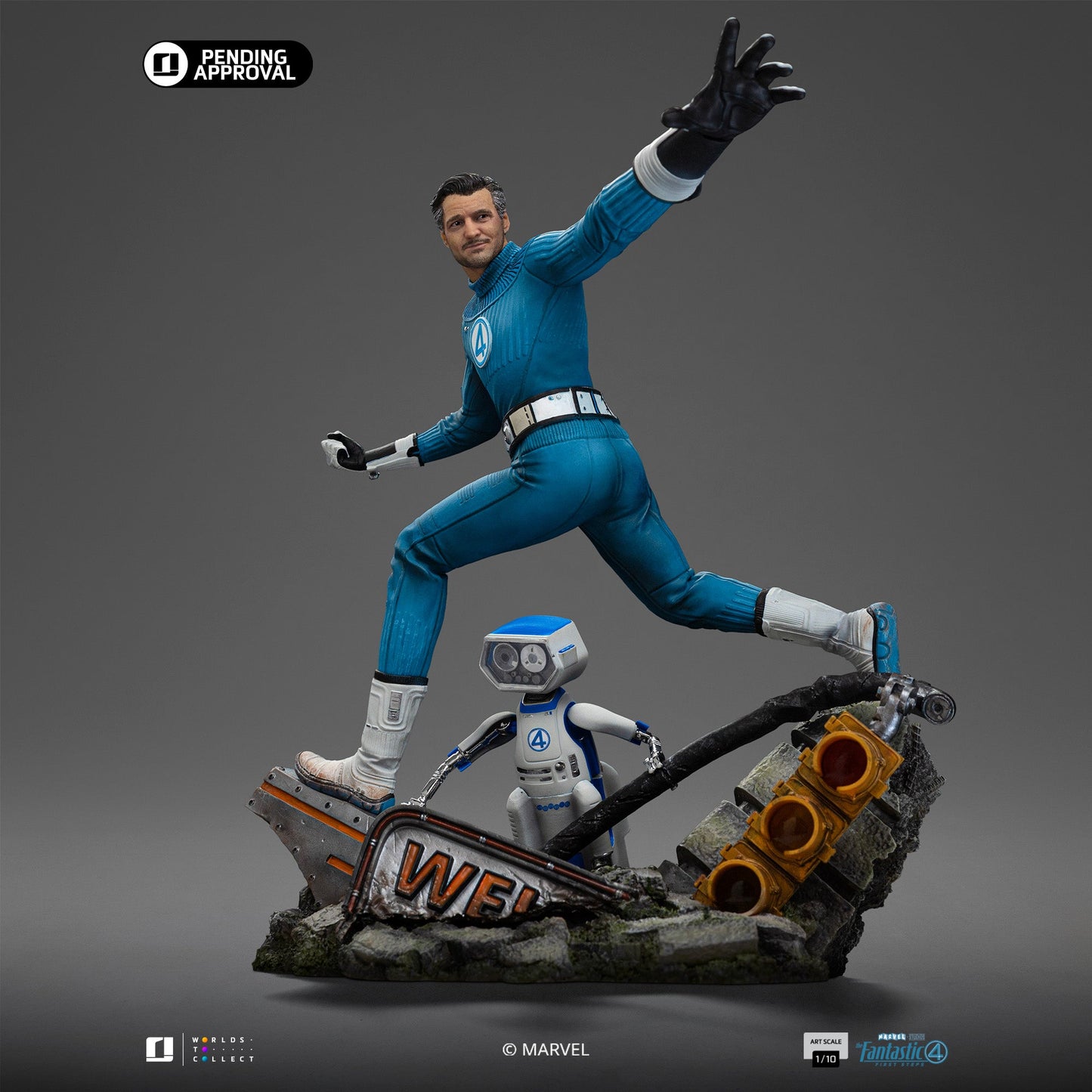 Iron Studios - Marvel - The Fantastic Four: First Steps - Mister Fantastic